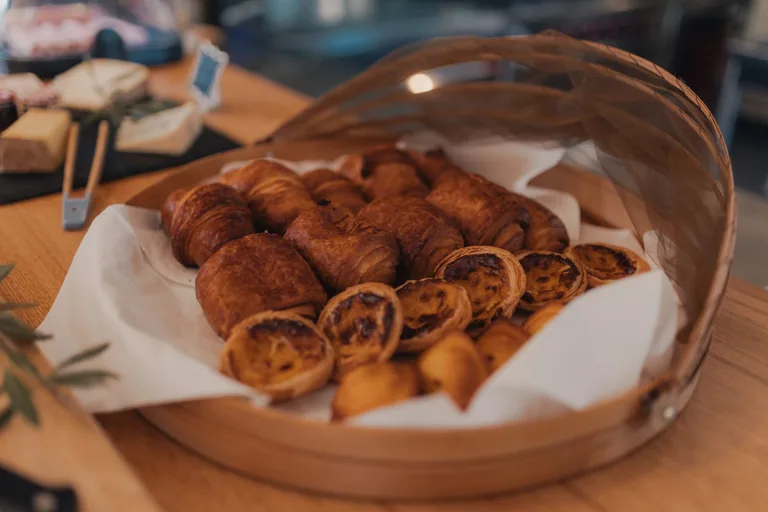 Specialities from the bakery at Limusic Studio